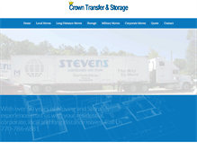 Tablet Screenshot of harveyshouseholdmovers.com
